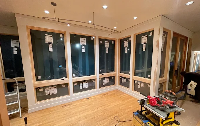 Flooring installation project