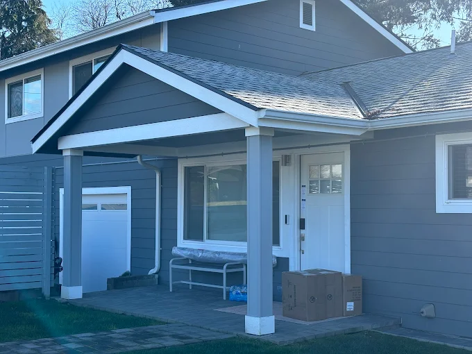 Flooring installation work